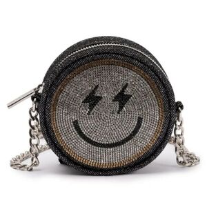 Skinnydip London Smile HotFix Mini Crossbody in Black